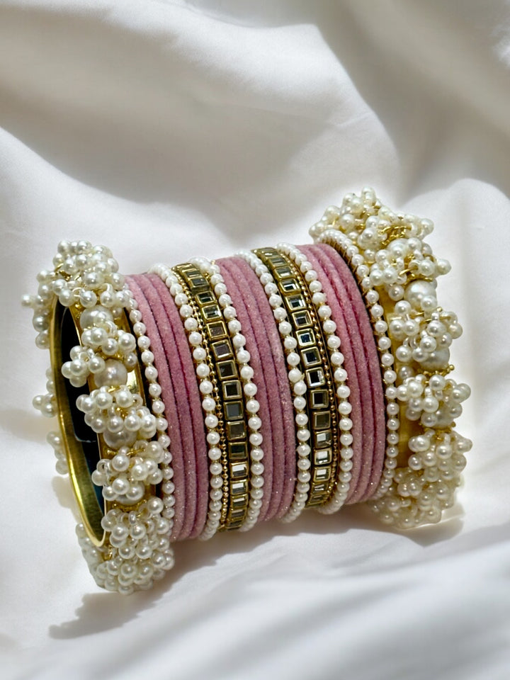 Pearl kundan Bridal Set For Wedding