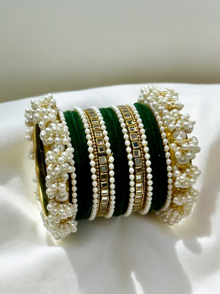 Pearl kundan Bridal Set For Wedding