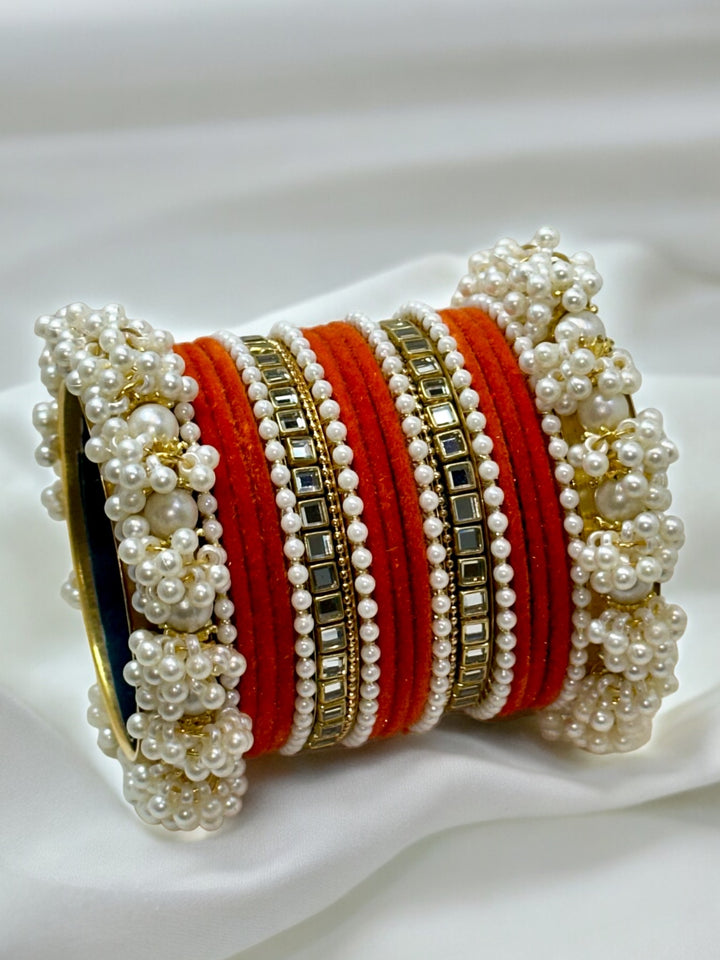 Pearl kundan Bridal Set For Wedding